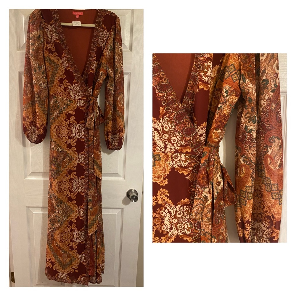 Baltic Born Flying Tomato Altagracia Wrap Maxi Dress